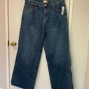 NWT Jessie High Rise Wide-Leg PacSun Denim Jeans Size 31